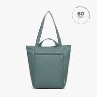 Green tote bag on a white background with a '60 Day Money Back Guarantee' badge.